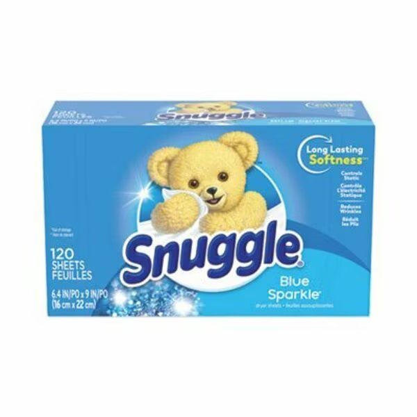 Snuggle, Fabric Softener Sheets, Fresh Scent, 120 Sheets/box, 6PK, Henkel, Mfr#: 45115